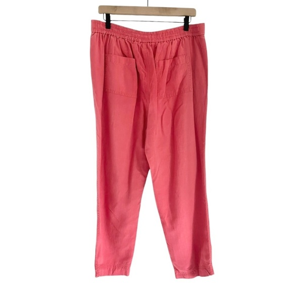 J. Crew Linen Tie Waist Seaside Pants in Pink Women’s Size Medium - Picture 4 of 10
